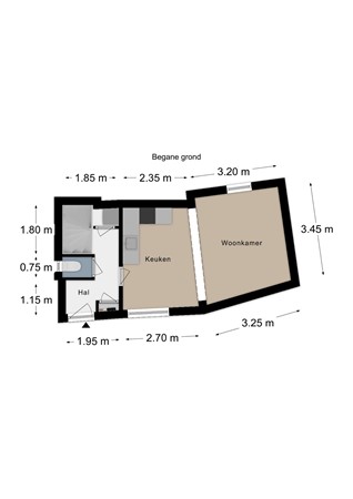 Floorplan - Hilleshagerweg 12, 6281 AE Mechelen